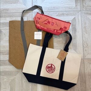 Trader Joe’s 3 Bag Set, NEW